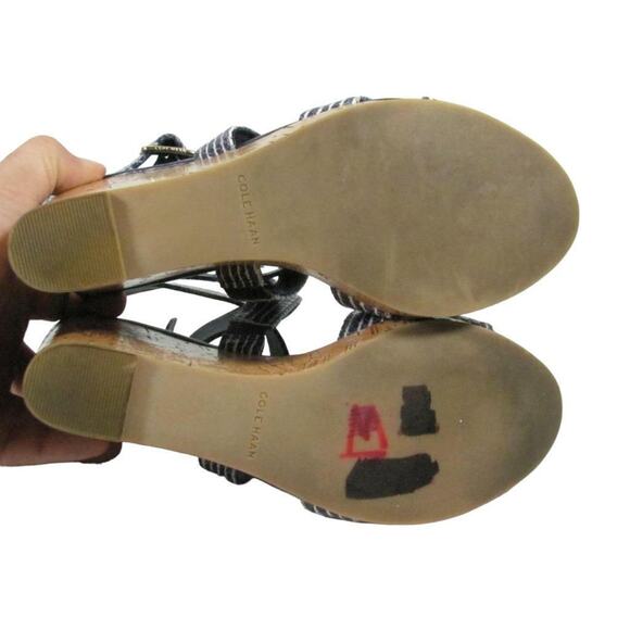 Cole Haan Grand Jillian Wedge Sandal Women size 8 - Picture 7 of 7